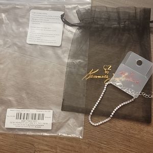 CZ by Kenneth Jay Lane N.Y. tennis bracelet